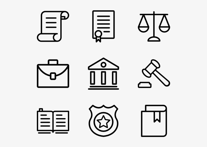 Law And Legal - Museum Icons, transparent png download