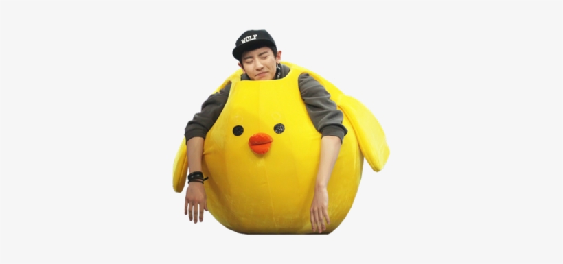 Chanyeol Image - Exo Happy Camp Chicken, transparent png download