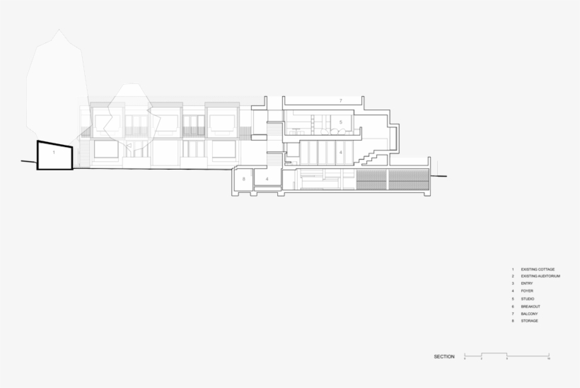 170629 Section New - Brutalist Architecture, transparent png download