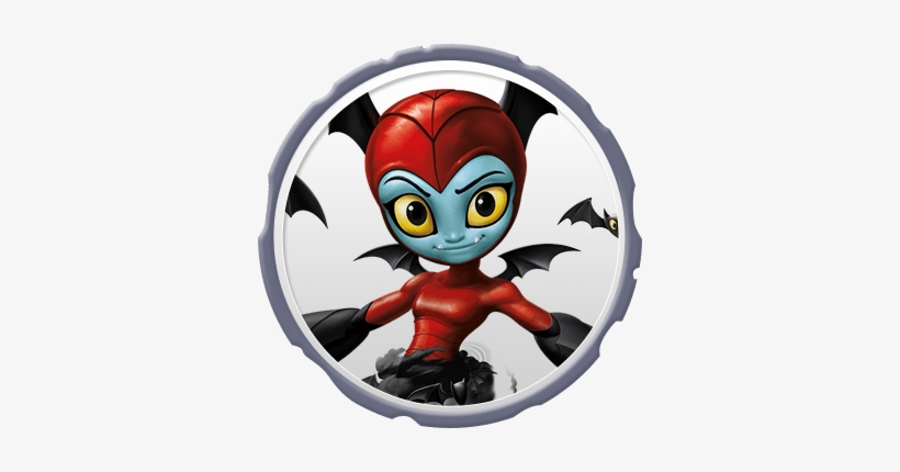 Bat Spin Icon - Skylanders Trap Team Bat Spin Character, transparent png download