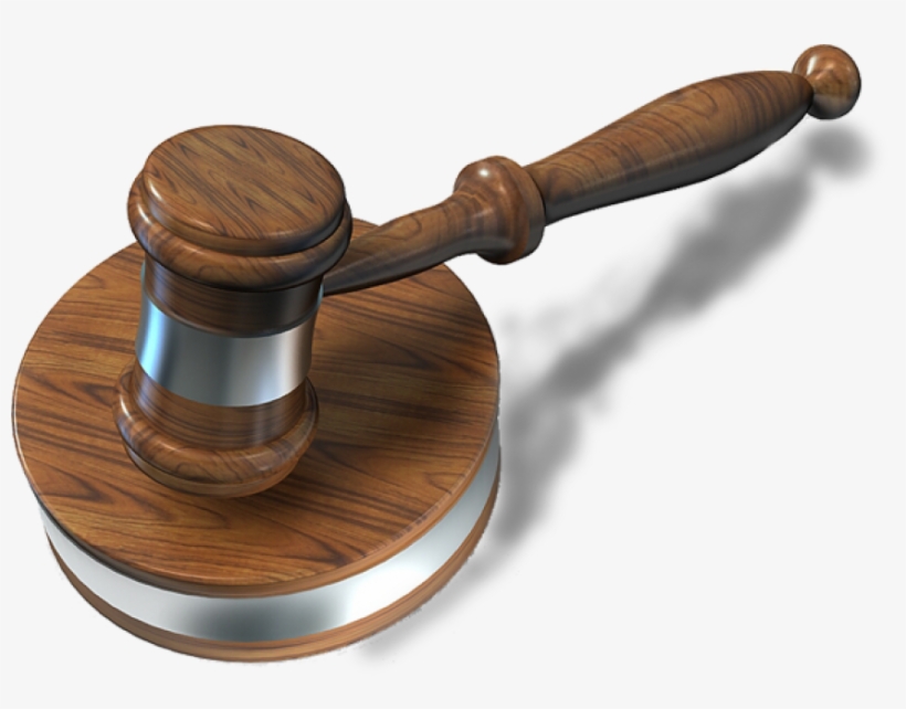 Groundwater Law - Gavel Transparent, transparent png download