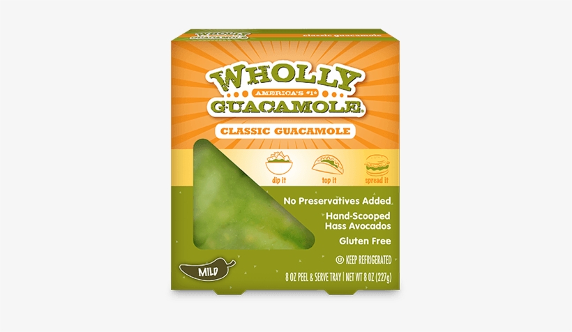 Wholly Guacamole Classic Guacamole - Free Wholly Guacamole Product Coupon, transparent png download
