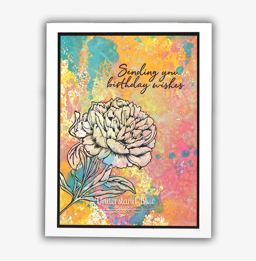 Sugar Pea Birthday Card By Understand Blue - Chrysanths, transparent png download