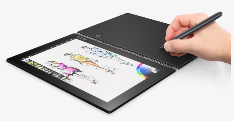 The Lenovo Yoga Book Combines Laptop Functionality - Lenovo Yoga Book Specs, transparent png download