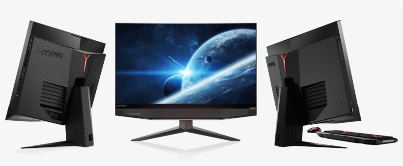 Gamescom Aio Y910 - Lenovo 27" Ideacentre Aio Y910 All-in-one Desktop Computer, transparent png download