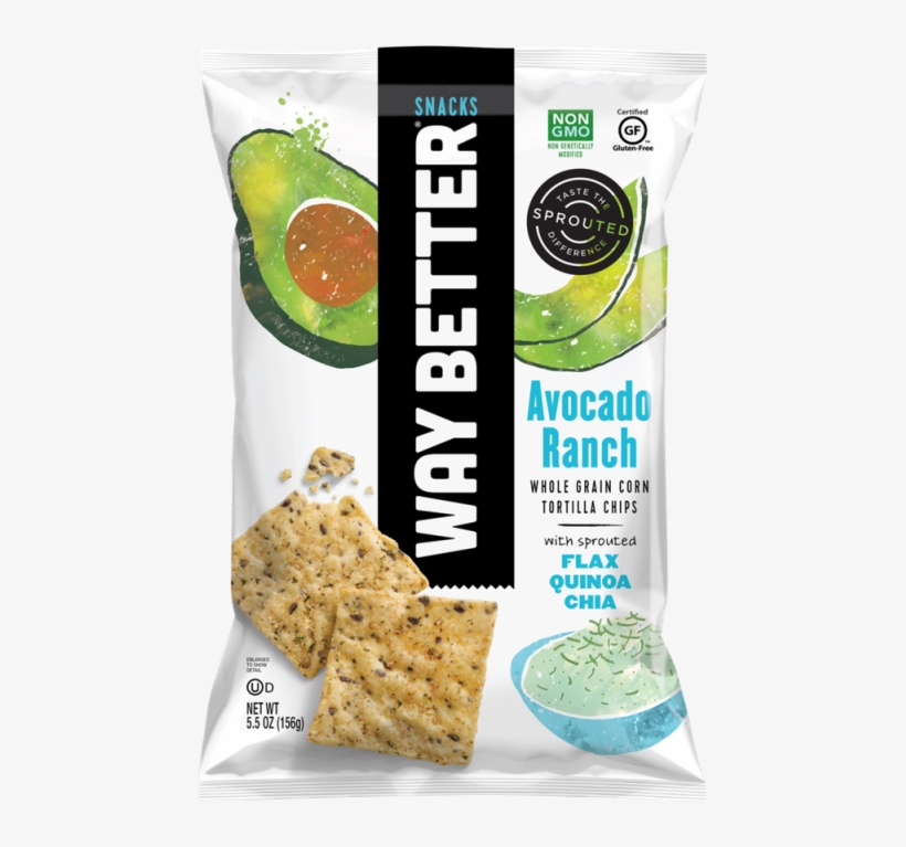 Way Better Snacks Spicy Sriracha Corn Tortilla Chips, transparent png download