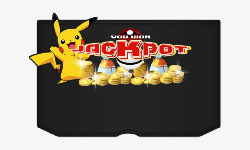 Jackpot-bg - Pikachu, transparent png download