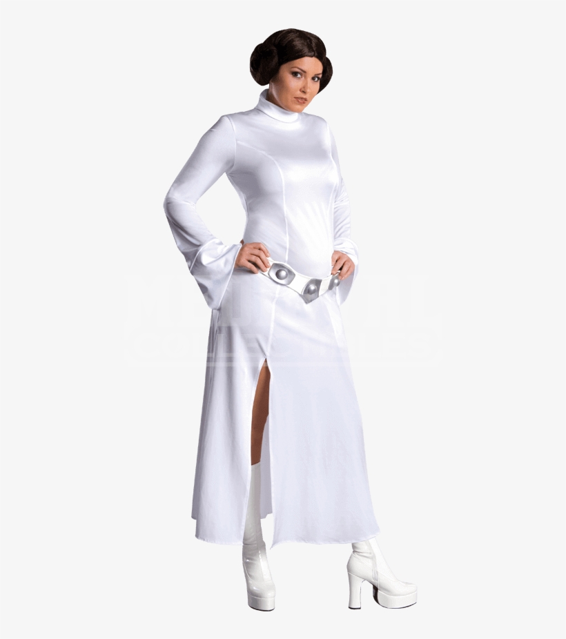 Plus Size Adult Princess Leia Costume - Princess Leia Plus Size Adult Costume, transparent png download