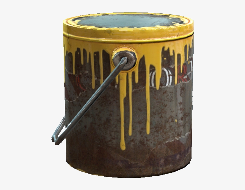 Yellow Paint - Yellow Paint Can Png, transparent png download