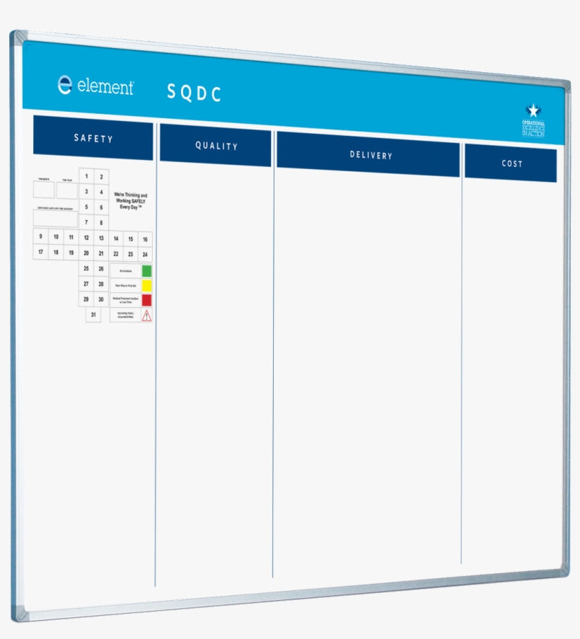Element Printed Board Sqdc New - Whiteboard, transparent png download