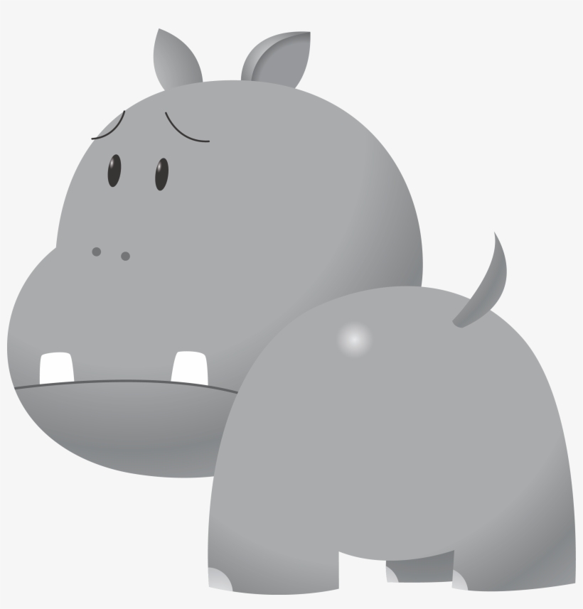 Free To Use &, Public Domain Hippopotamus Clip Art - Hippopotamus, transparent png download