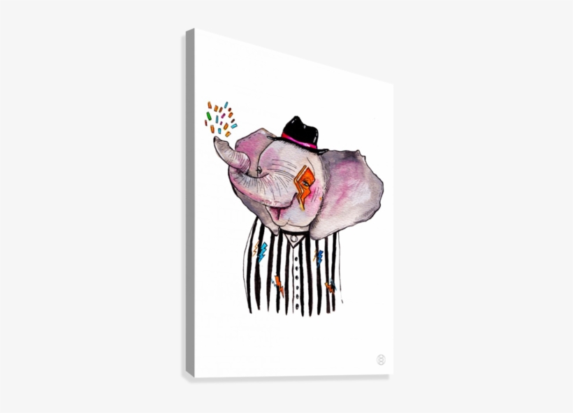 Ellie Canvas Print - Sketch, transparent png download