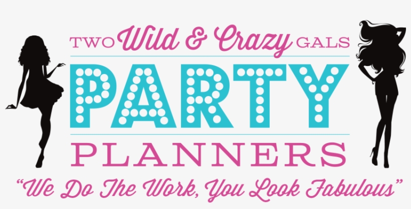 Two Wild And Crazy Gals Party Planners - Custom Salutations Stamp Letsparty - Three Designing, transparent png download