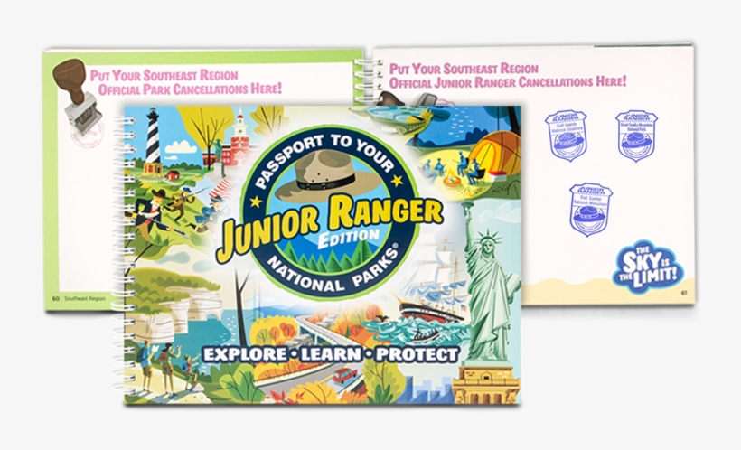 Jrranger Book Spread - National Park, transparent png download