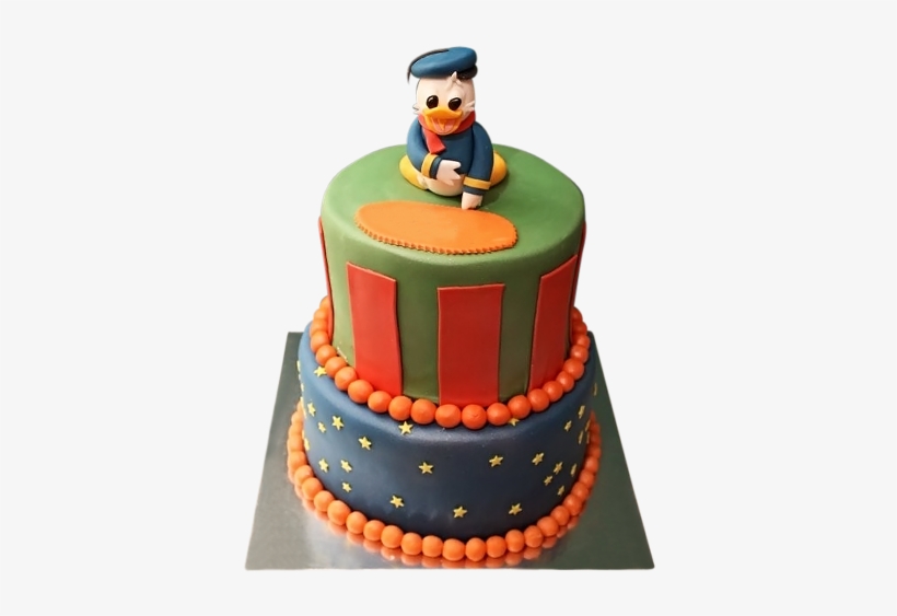 Mickey Mouse Tiered Cake - Micky Mouse Birthday Cake Png, transparent png download
