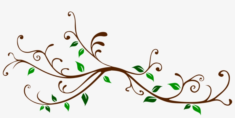 Twig Leaf Branch Floral Design Plant Stem - Grandmother Happy Thanksgiving - With A Heart Full, transparent png download
