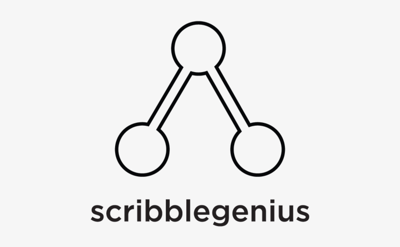 Scribble Genius - Genius, transparent png download