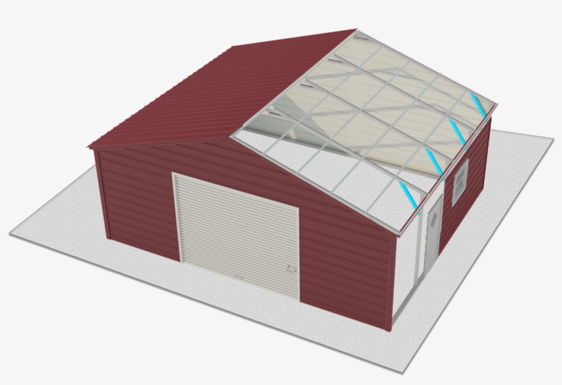 Garage-braces - Roof, transparent png download