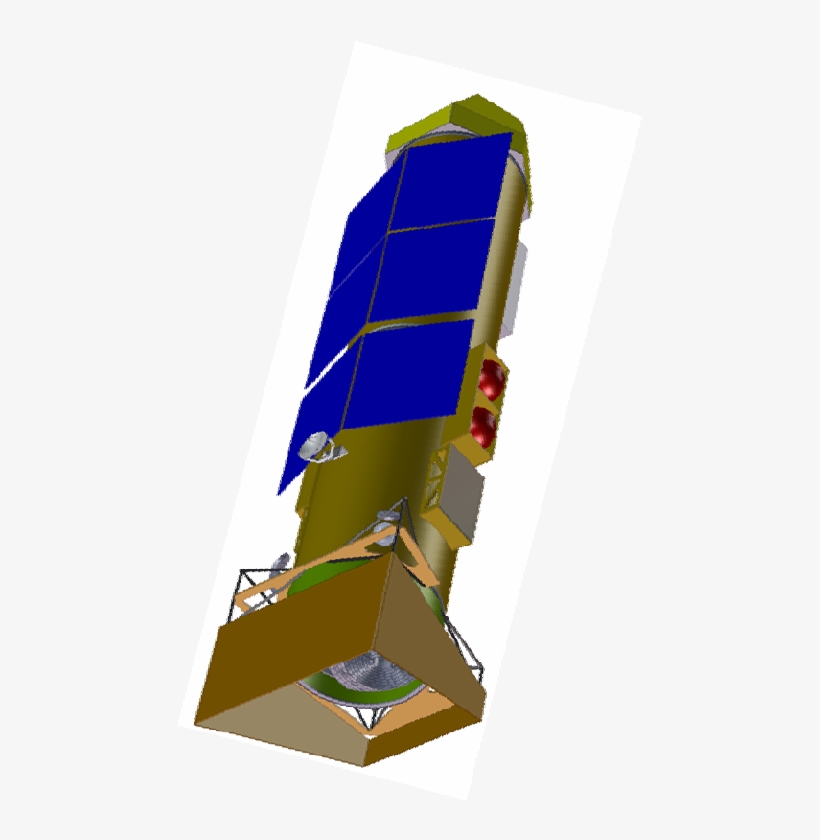 Overview Of Athena Design In Deployed Configuration - Thales Alenia Space, transparent png download