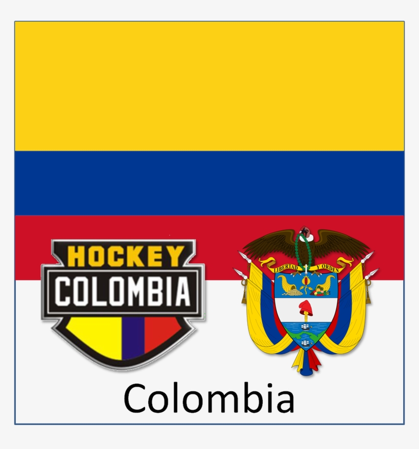Republic Of Colombia [república De Colombia] - Daniel Echeverri Ice Hockey, transparent png download