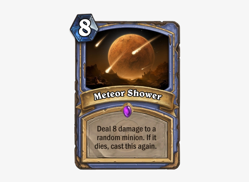 Meteor Shower - Forgotten Torch Hearthstone, transparent png download