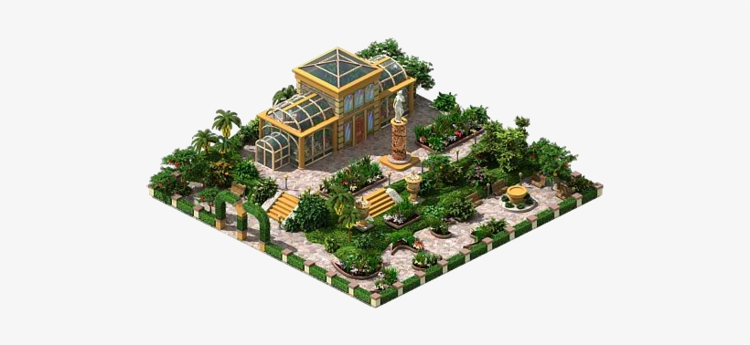 Building Exotic Flower Greenhouse - Residential Building Greenhouse Design, transparent png download