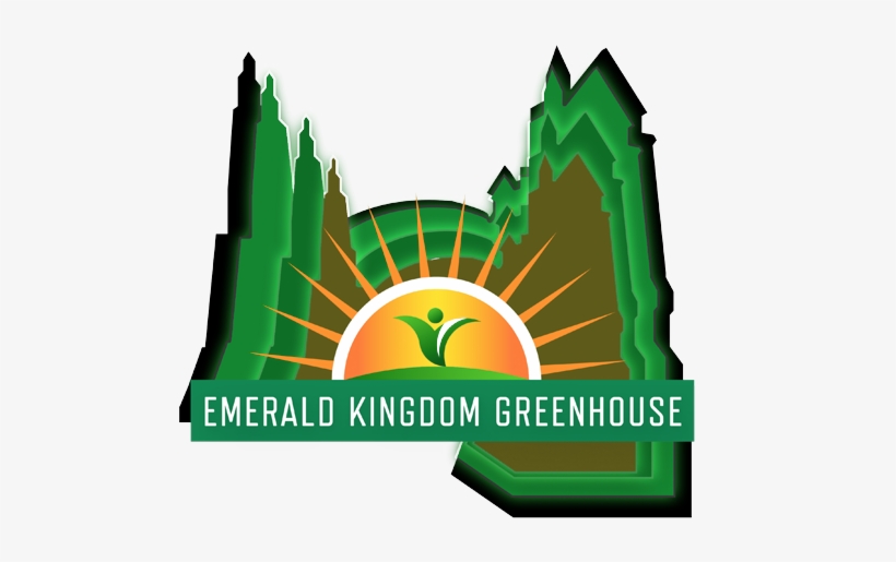 Emerald Kingdom Greenhouse Logo - Emerald Kingdom Greenhouse, transparent png download