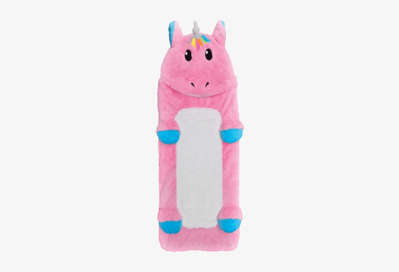 Unicorn Furry Sleeping Bag - Sleeping Bag, transparent png download
