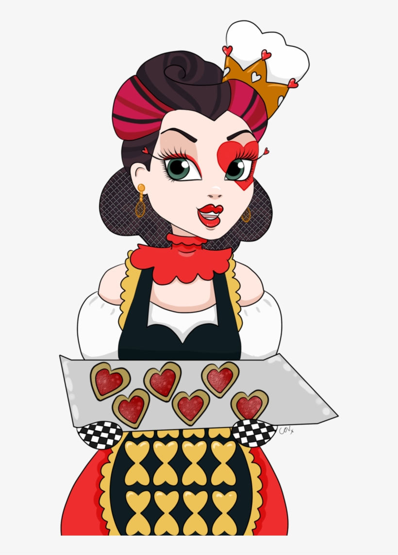 The Queen Of Hearts Tarts By Supertato On Deviantart - Queen Of Hearts With Tarts, transparent png download