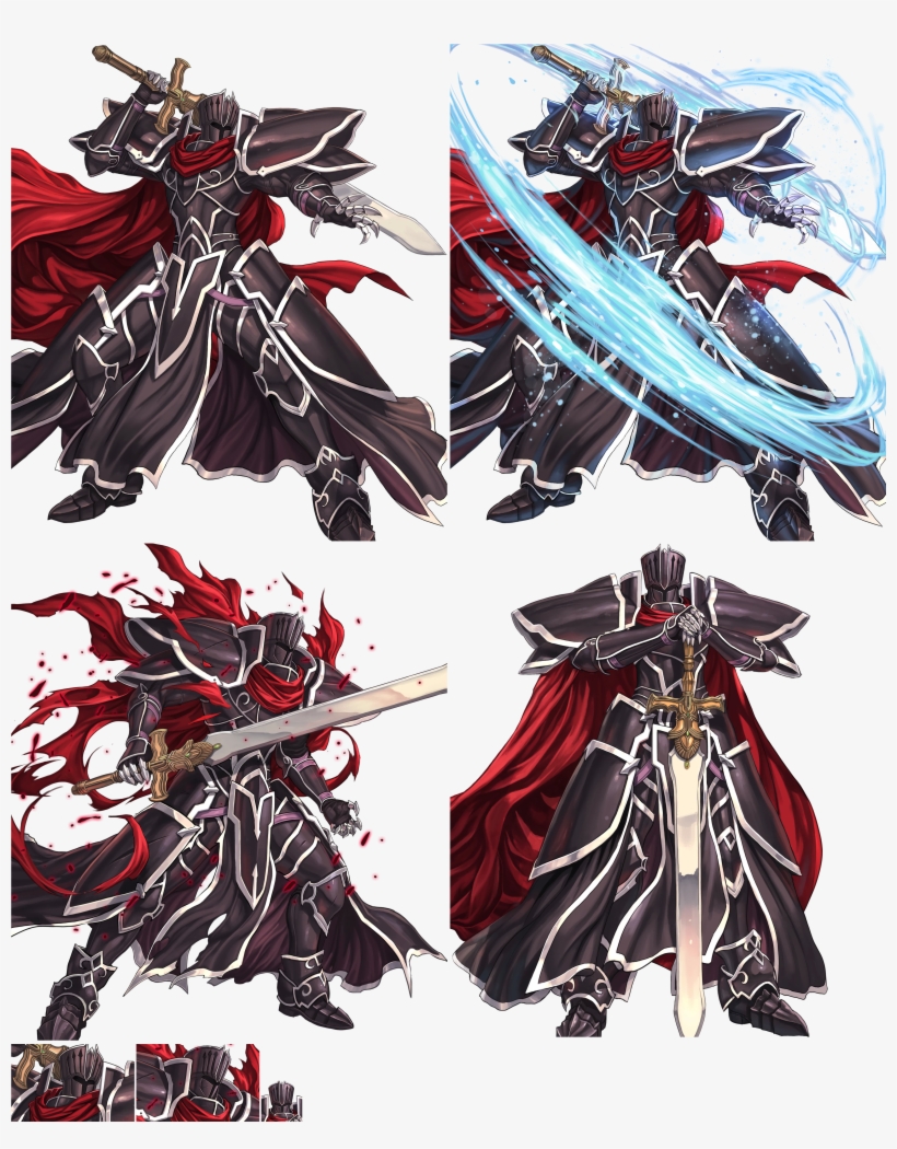 Click For Full Sized Image Black Knight - Caballero Negro Fire Emblem, transparent png download