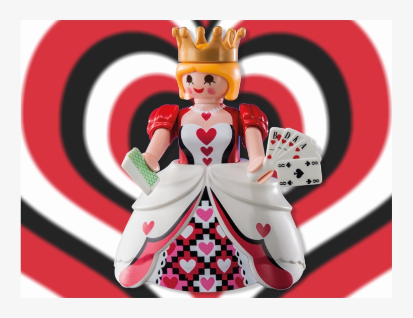 Queen Of Hearts - Playmobil Reine De Coeur, transparent png download