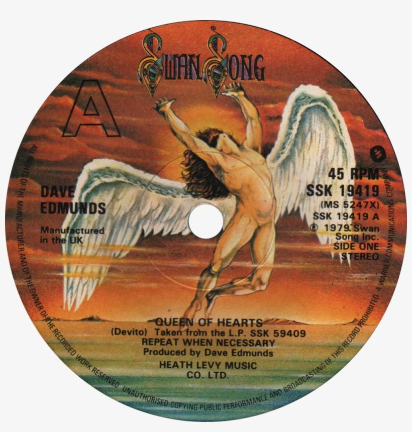 Ssk 19419 Queen Of Hearts Label - Led Zeppelin Physical Graffiti Label, transparent png download