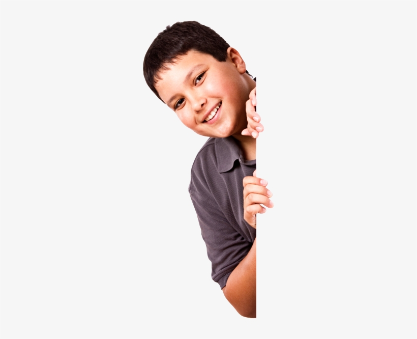 Girl Peeking - Girl, transparent png download