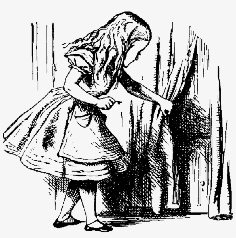 Png Stock S Adventures In Wonderland - Alice In Wonderland Original Draw, transparent png download