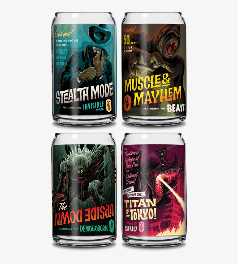 Emrichoffice Campycreatures Glassware Set, transparent png download