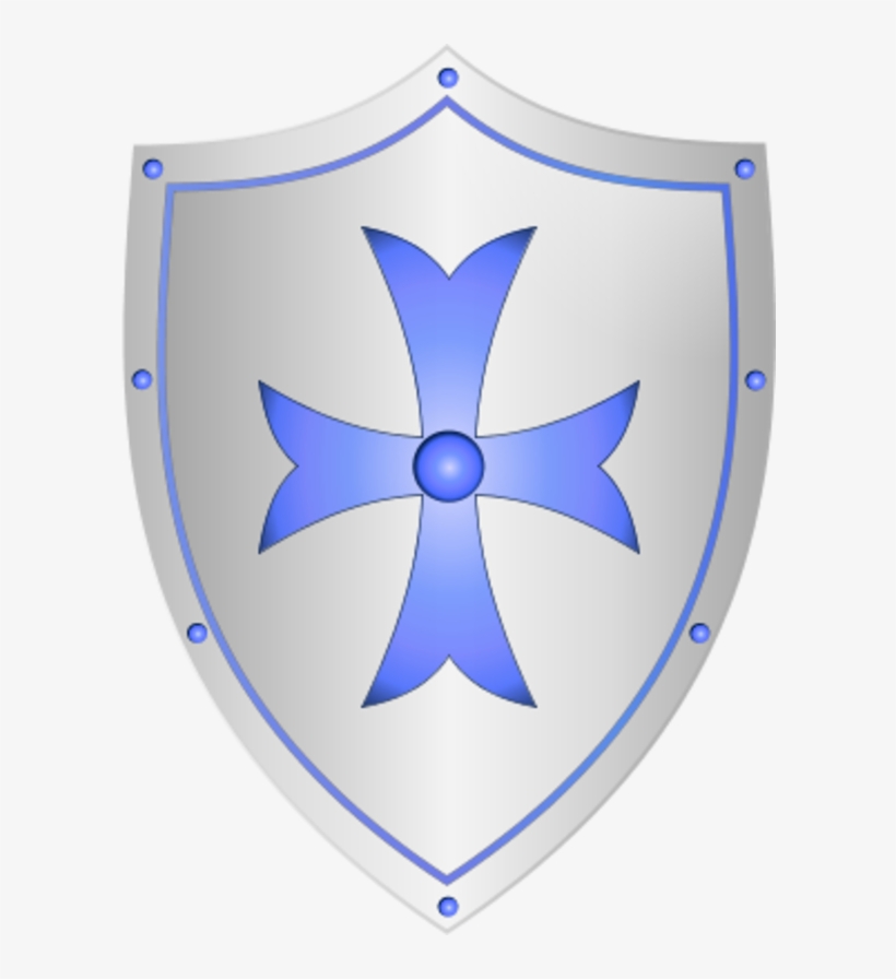Shield Clipart Medieval Shield - Escudos Medievales En Png, transparent png download