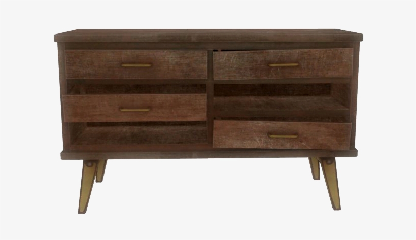 Fo4-dresser - Nightstand, transparent png download