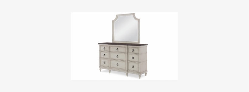 Brookhaven Dresser - Legacy Brookhaven 9 Drawer Dresser W/mirror In Vintage, transparent png download