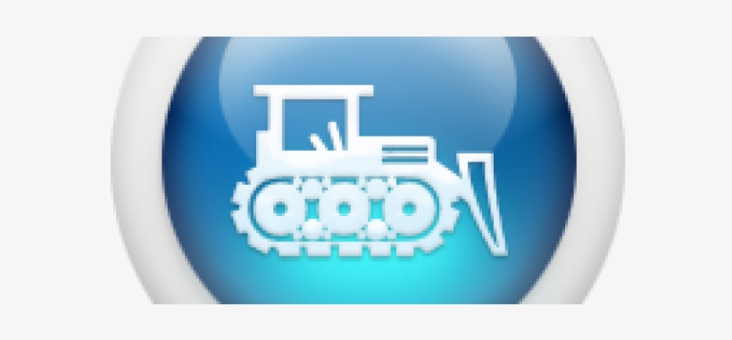 036325 3d Glossy Blue Orb Icon Transport Travel Tractor2 - Label, transparent png download