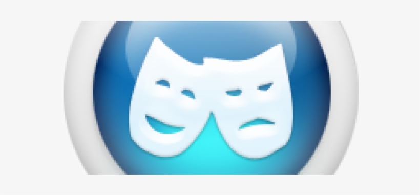 041834 3d Glossy Blue Orb Icon Sports Hobbies Masks - Sports, transparent png download
