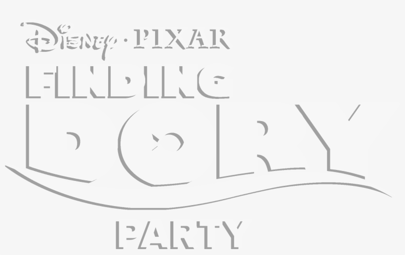 Finding Dory Party Logo - Finding Dory Movie Cover, transparent png download