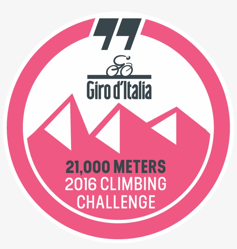 Giro D'italia Climbing Challenge Logo - Giro D Italia, transparent png download