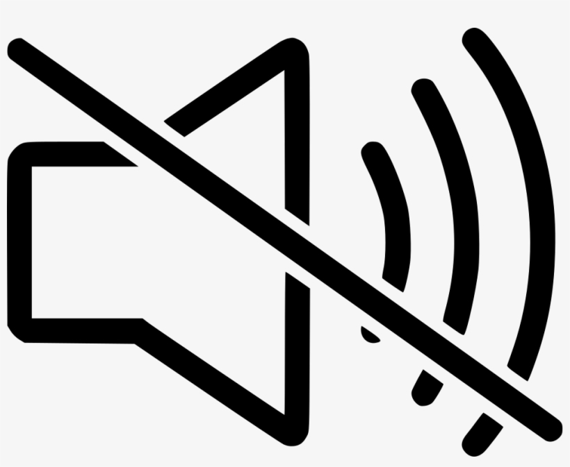 Loud Speaker Volume Mute Muted Comments - Mute Transparent, transparent png download