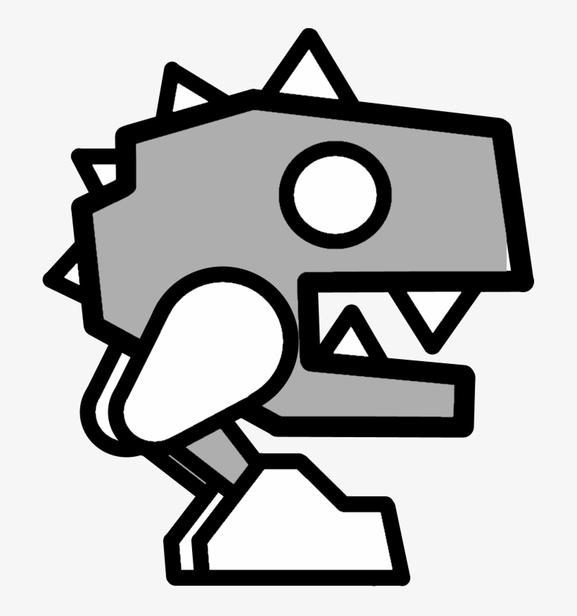 Geometry Dash Icon Coloring Pages Geometry Dash Robot 3 Transparent PNG 700x795 Free 