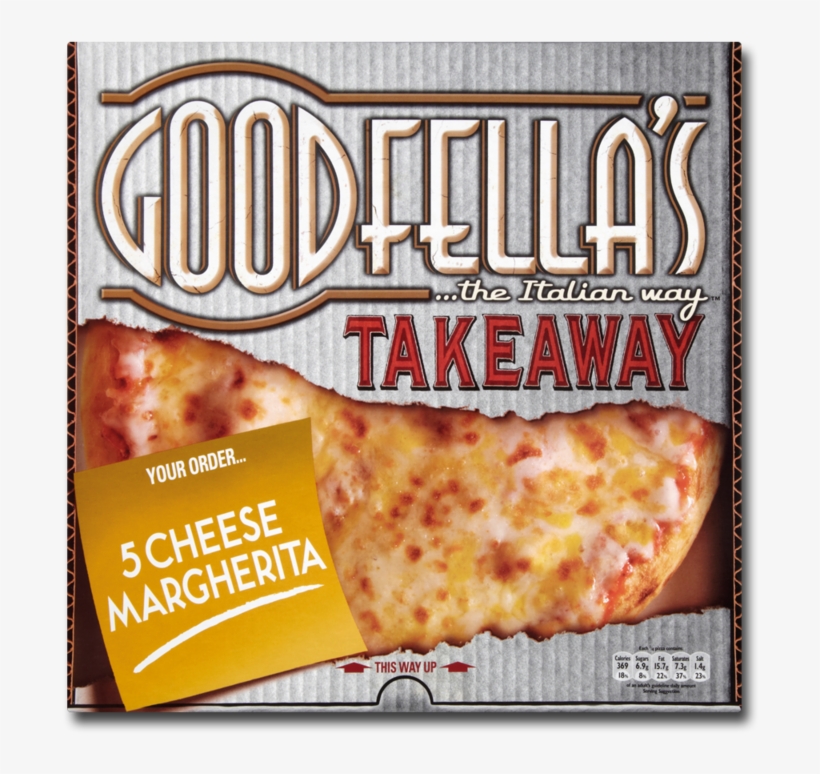 Goodfella's Takeaway Cheese Pizza 520g - Cheese, transparent png download