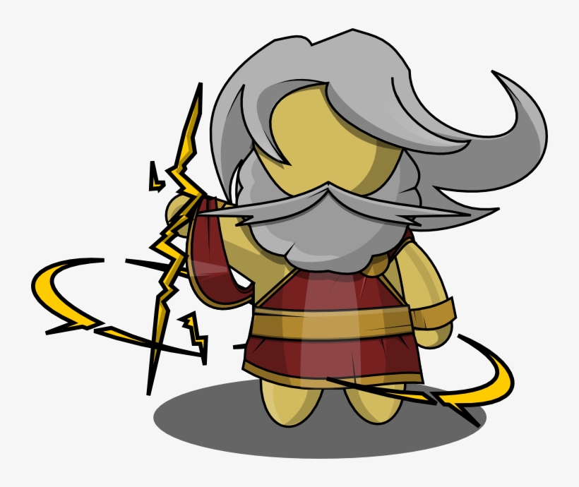 Free Zeus Clip Art - Zeus Clipart Transparent Background, transparent png download