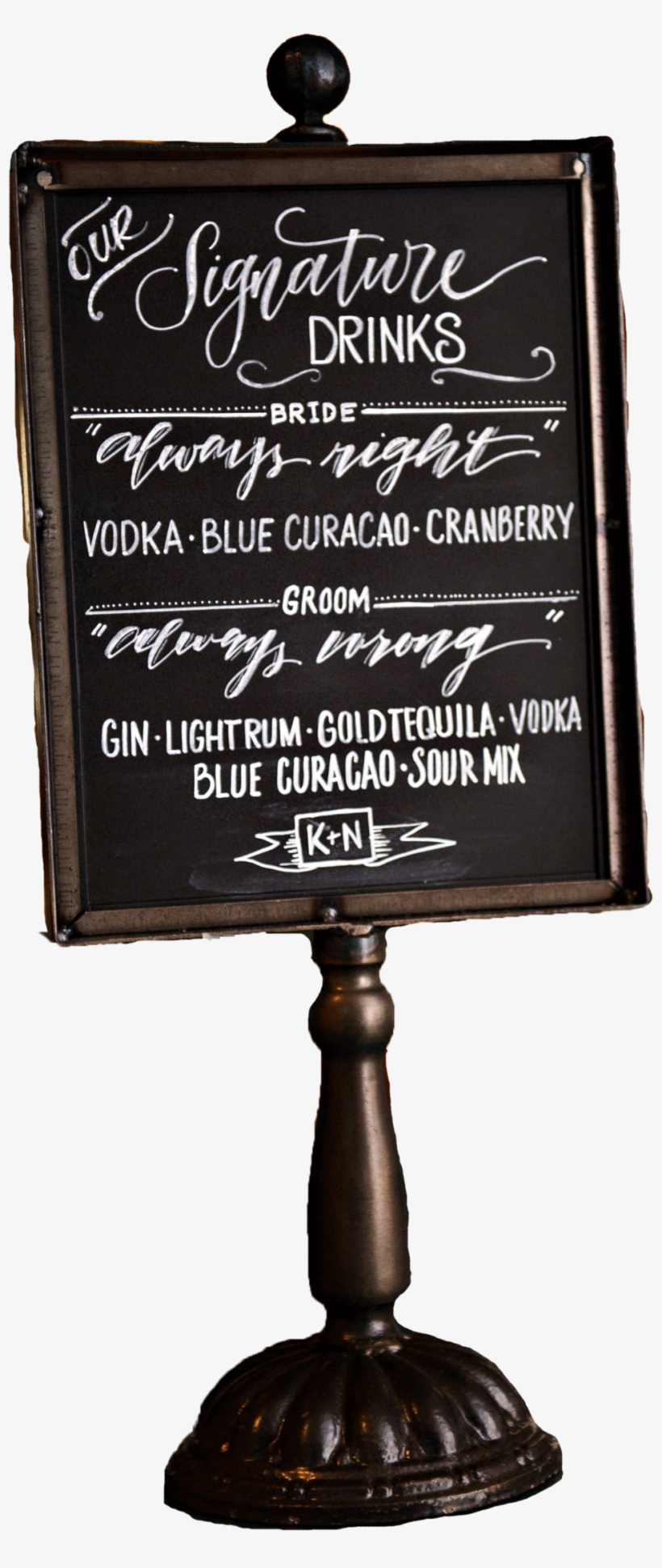 Metal Chalkboard Bar Sign - Dijk Natural Collections -metal Chalkboard, transparent png download
