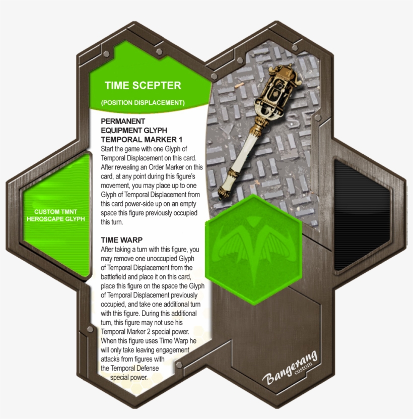 The Book Of The Glyph Of Time Scepter - Mystique Heroscape, transparent png download