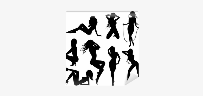 Woman Silhouette Stripper, transparent png download