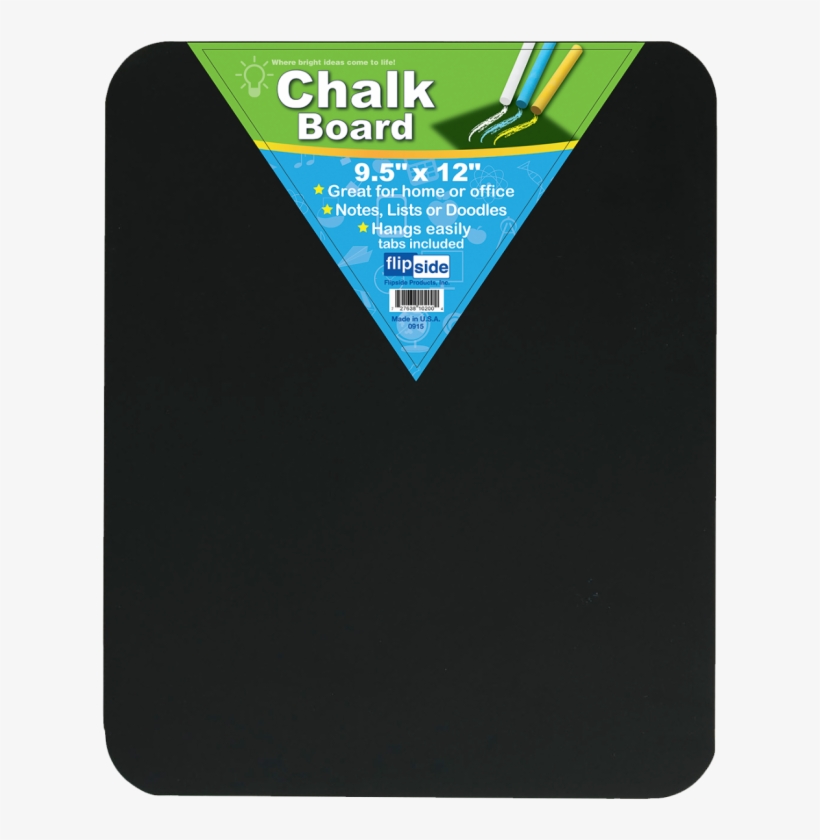 5 X 12 Black Chalkboard With Label - Label, transparent png download